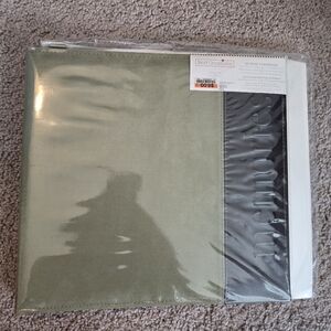 New green scrapbook